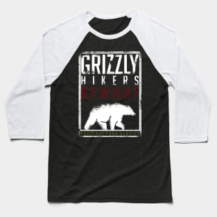 Beware the Grizzly Baseball T-Shirt